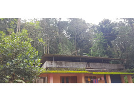 1.10 accer beautiful hill view land and house near main road for sail in wayanad