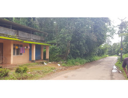 1.10 accer beautiful hill view land and house near main road for sail in wayanad