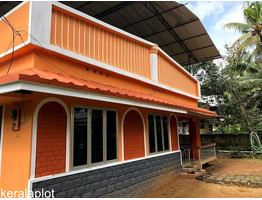 14.14 cent land with house for sale Koratty junction