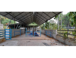 1 acre land and dairy farm for sale at Thrissur.