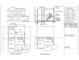 8 cent  land with incomplete house for sale in Niravilpuzha…..