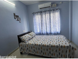 Fully furnished Two bedroom apartment for daily or weekly rent at Thrissur.