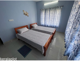 Fully furnished Two bedroom apartment for daily or weekly rent at Thrissur