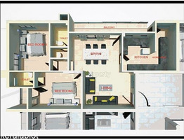 Semi Furnished Ready to Move Apartments for Sale/ Rent at Pallimukku, Kollam