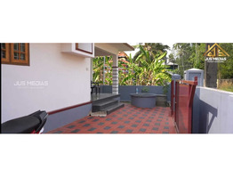 5 cent land  with  1650sqft. semi furnished house sale at Thrippunithura, Ernakulam.