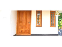 5 cent land  with  1650sqft. semi furnished house sale at Thrippunithura, Ernakulam.