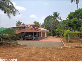 35 cent land with 2500 sqft. house sale at  Pambady,Kottayam.