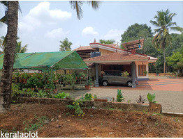 35 cent land with 2500 sqft. house sale at  Pambady,Kottayam.