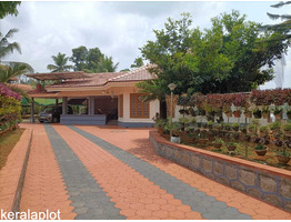 35 cent land with 2500 sqft. house sale at  Pambady,Kottayam.