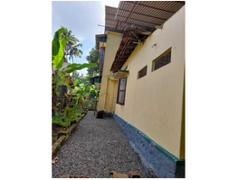 26 cents land with residential  house near TB ju nction, opposite Electricity office, Kozhencherry