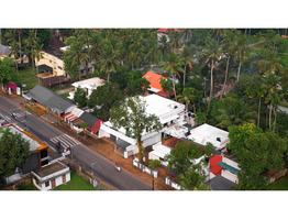 57 cent Land with 3 houses and 7 shops sale at kayamkulam town ,Alapuzha