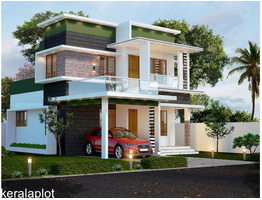 4 cent land  with  1350 sqft house  sale at  Thiruvallam Bypass   Thiruvanthapuram