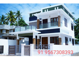 4 cent land  with  1350 sqft house  sale at  Thiruvallam Bypass   Thiruvanthapuram