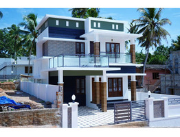 4 cent land  with  1350 sqft house  sale at  Thiruvallam Bypass   Thiruvanthapuram