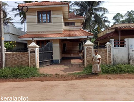 4 3/4 cent land with 1600 double storied house sale at  Thiruvalla, Pathanamthitta