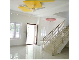 1450 sqft new residential villa in 8.25 cent plot ,Punalur