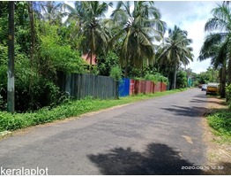 20 cents of rectangular shaped plot with 100 feet frontage in Thrissur