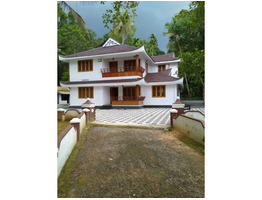 55 cent land with 3000 sqft house sale at Pravithanam, Pala