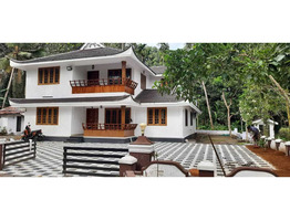 55 cent land with 3000 sqft house sale at Pravithanam, Pala