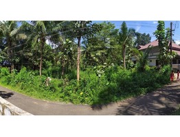 25 cents of prime residential plot for sale having tarred roads on two sides.