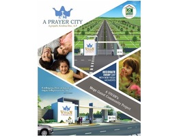 A Prayer City in A.P Megha Gated Community plots with constructions 900 sqfeet 5Lakhs