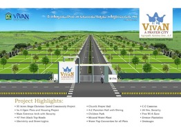 A Prayer City in A.P Megha Gated Community plots with constructions 900 sqfeet 5Lakhs