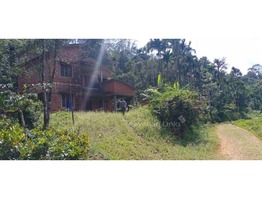 25 cents land and 2850 sq ft house for sale in Kunhom, Mananthavady.