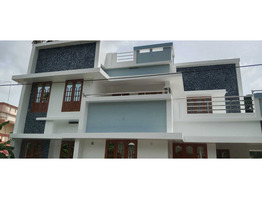 10 cent land with 2480 sqft house for sale at near Kodakara junction, Thrissur