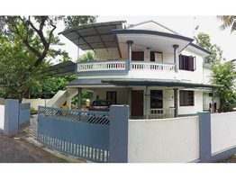 7.65 Cent Land With 2200 sqft double story house sale near by Aluva,Chengamanad