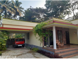 11 cent land with 950 sqft water frontage house sale near by Gothuruthu St Sebastine Church