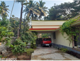 11 cent land with 950 sqft water frontage house sale near by Gothuruthu St Sebastine Church