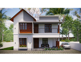 11 Cent Land With 2300 Sqft  House For Sale Near By puthuppally Junction