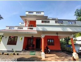 8 cents land and 2300 sqft double storeyed house for sale near Angamaly, Peechanikadu