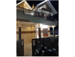 4.25 cents land and 2000 sqft house for sale near Peyad junction in Thiruvananthapuram