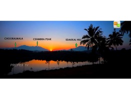 30 Cent Water Frontage Property for Sale at Karapuzha Dam,Nellarchal